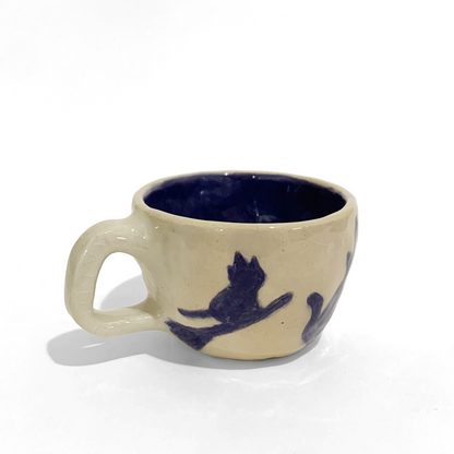 Xícara Réri Póti gato.