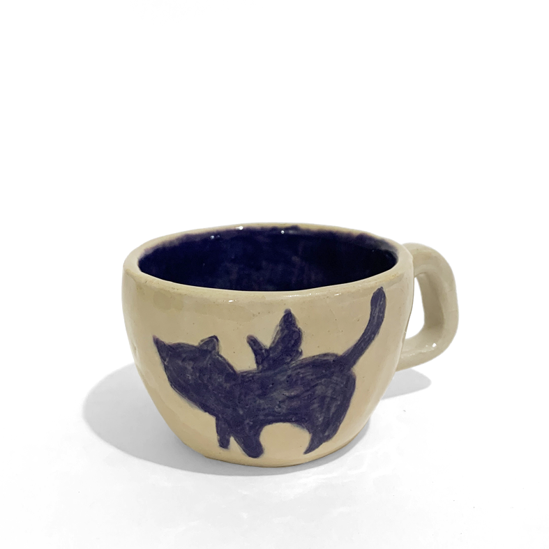 Xícara Réri Póti gato.